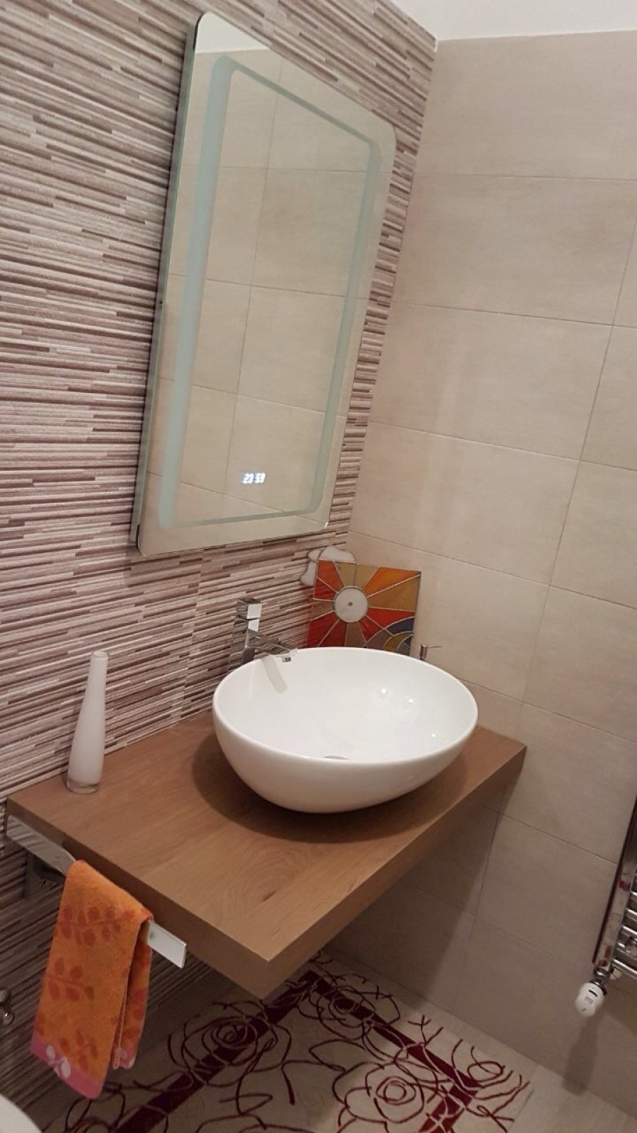 Bagno natura montato a MILANO ..ringraziamo il cliente per la foto che ci ha inviato che aumenta il nostro book di realizzazioni