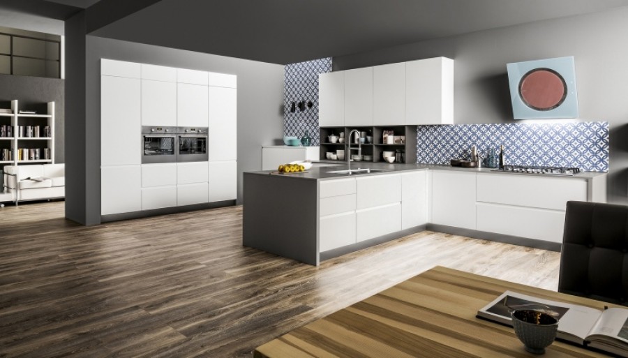 CUCINA MODERNA AD ANGOLO