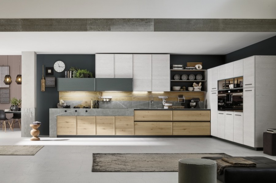 CUCINA MODERNA AD ANGOLO